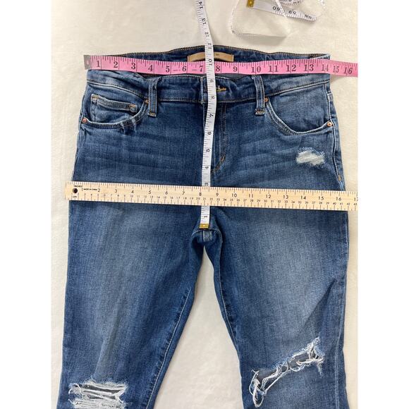 Joe’s Jeans Busted Knees Blue Jeans Capsule School Casual Everyday - Picture 9 of 10